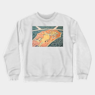 Coat of Arms of Jesi in Piazza della Repubblica Crewneck Sweatshirt